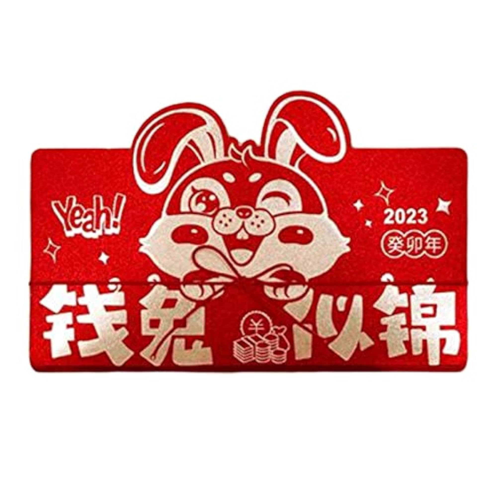 Chinese New Year Money Envelope, Rabbit Year Style F